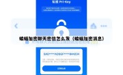 蝙蝠加密聊天密信怎么发（蝙蝠加密消息）
