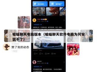 蝙蝠聊天电脑版本（蝙蝠聊天软件电脑为何安装不了）
