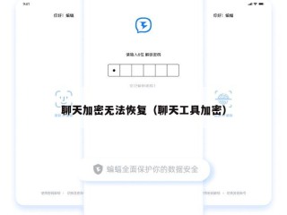 聊天加密无法恢复（聊天工具加密）