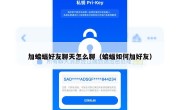 加蝙蝠好友聊天怎么聊（蝙蝠如何加好友）