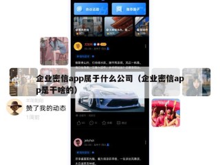 企业密信app属于什么公司（企业密信app是干啥的）