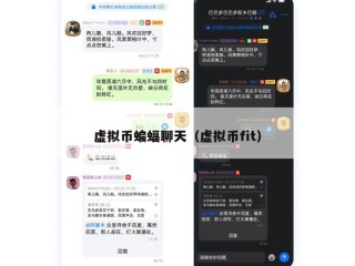 虚拟币蝙蝠聊天（虚拟币fit）
