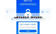 qq聊天加密乱码（聊天加密吗）