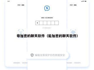 带加密的聊天软件（能加密的聊天软件）