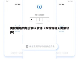类似蝙蝠的加密聊天软件（跟蝙蝠聊天类似软件）