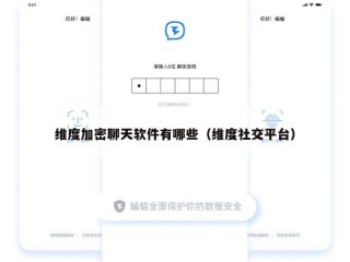 维度加密聊天软件有哪些（维度社交平台）