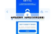 哈啰加密聊天（哈啰出行的锁在哪里）
