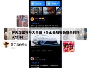 聊天加密符号大全图（什么是加密最安全的聊天软件）