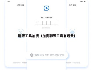 聊天工具加密（加密聊天工具有哪些）