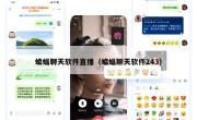 蝙蝠聊天软件直播（蝙蝠聊天软件243）