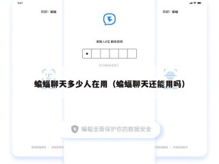 蝙蝠聊天多少人在用（蝙蝠聊天还能用吗）
