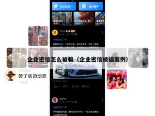 企业密信怎么被骗（企业密信被骗案例）
