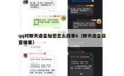 qq对聊天语音加密怎么回事6（聊天语音设置哪里）