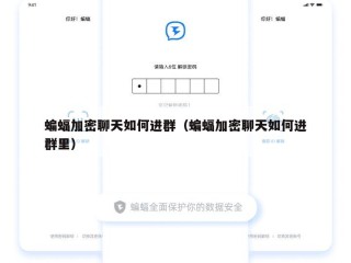 蝙蝠加密聊天如何进群（蝙蝠加密聊天如何进群里）