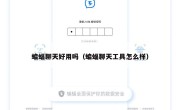 蝙蝠聊天好用吗（蝙蝠聊天工具怎么样）