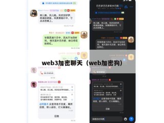 web3加密聊天（web加密狗）