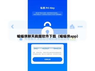 蝙蝠侠聊天截图软件下载（蝙蝠侠app）