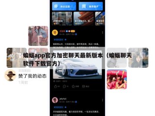 蝙蝠app官方加密聊天最新版本（蝙蝠聊天软件下载官方）
