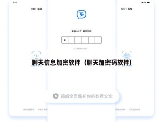 聊天信息加密软件（聊天加密码软件）