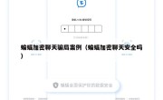 蝙蝠加密聊天骗局案例（蝙蝠加密聊天安全吗）