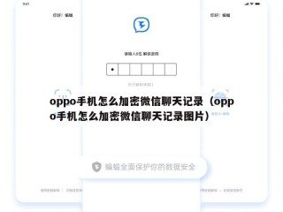 oppo手机怎么加密微信聊天记录（oppo手机怎么加密微信聊天记录图片）
