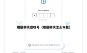蝙蝠聊天感叹号（蝙蝠聊天怎么恢复）