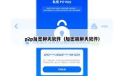 p2p加密聊天软件（加密端聊天软件）