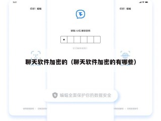 聊天软件加密的（聊天软件加密的有哪些）