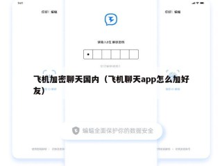 飞机加密聊天国内（飞机聊天app怎么加好友）