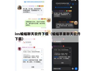 ios蝙蝠聊天软件下载（蝙蝠苹果聊天软件下载）