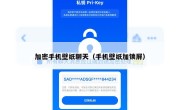加密手机壁纸聊天（手机壁纸加锁屏）