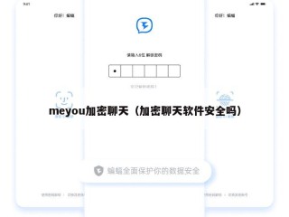 meyou加密聊天（加密聊天软件安全吗）