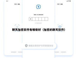 聊天加密软件有哪些好（加密的聊天软件）