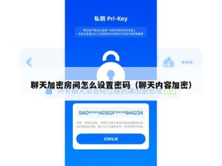 聊天加密房间怎么设置密码（聊天内容加密）