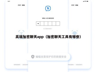 高端加密聊天app（加密聊天工具有哪些）