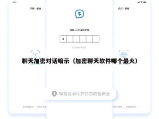 聊天加密对话暗示（加密聊天软件哪个最火）
