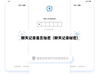 聊天记录是否加密（聊天记录秘密）