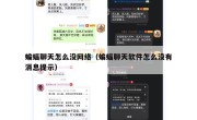 蝙蝠聊天怎么没网络（蝙蝠聊天软件怎么没有消息提示）