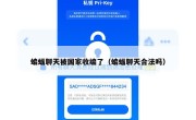 蝙蝠聊天被国家收编了（蝙蝠聊天合法吗）