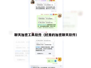 聊天加密工具软件（好用的加密聊天软件）
