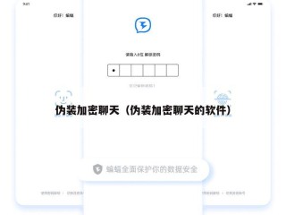 伪装加密聊天（伪装加密聊天的软件）