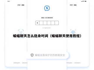 蝙蝠聊天怎么隐身时间（蝙蝠聊天使用教程）