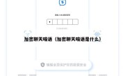 加密聊天暗语（加密聊天暗语是什么）