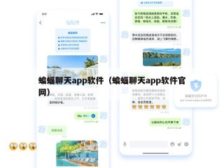 蝙蝠聊天app软件（蝙蝠聊天app软件官网）