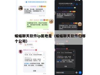 蝙蝠聊天软件ip属地是（蝙蝠聊天软件归哪个公司）