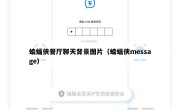 蝙蝠侠餐厅聊天背景图片（蝙蝠侠message）