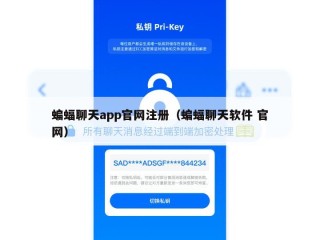 蝙蝠聊天app官网注册（蝙蝠聊天软件 官网）