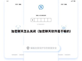 加密聊天怎么关闭（加密聊天软件是干嘛的）