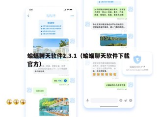 蝙蝠聊天软件2.3.1（蝙蝠聊天软件下载官方）