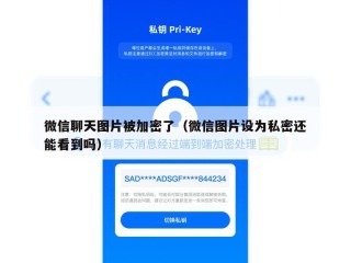 微信聊天图片被加密了（微信图片设为私密还能看到吗）